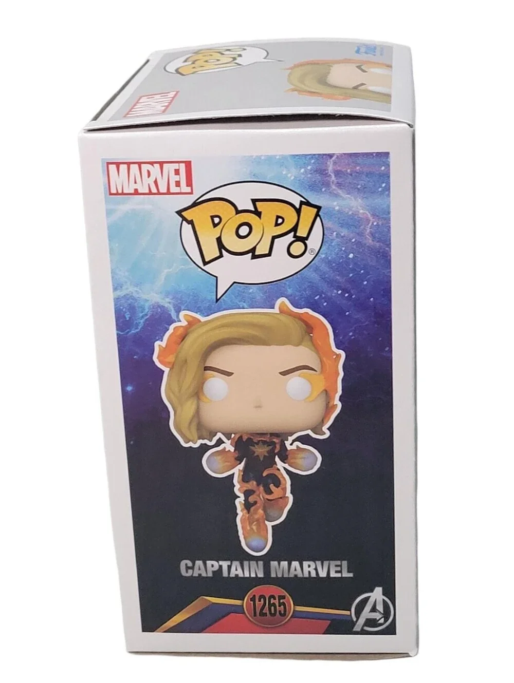 Funko Pop! Captain Marvel #1265 Marvel Collector Corps Exclusive The Marvels New